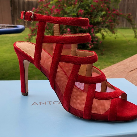 antonio melani red heels